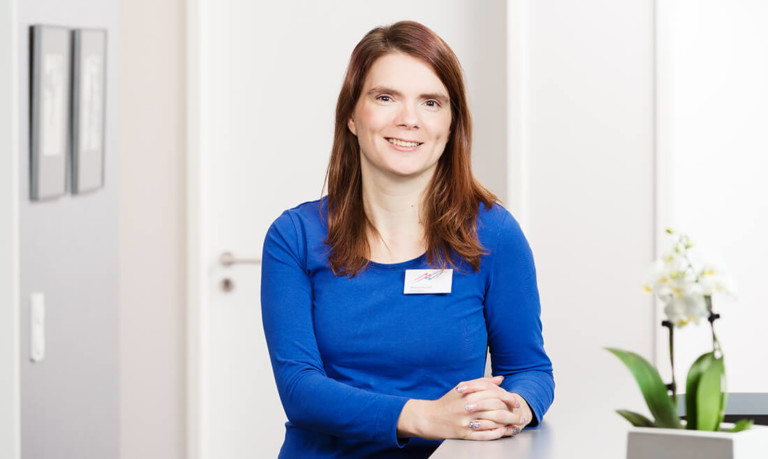 Venentherapie Berlin Dahlem - Frau Haßelmann - Team - Portrait Mihaela Horvath